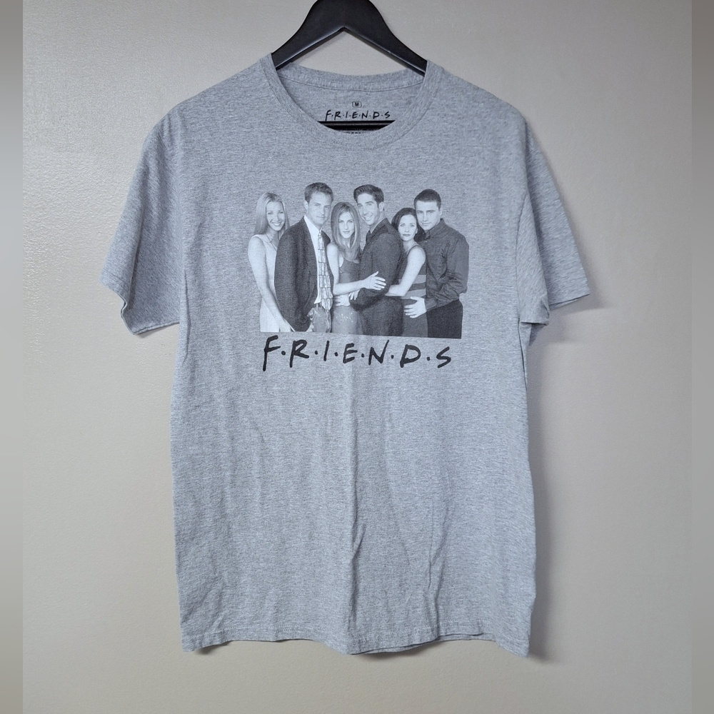 Ripple Junction FRIENDS TV Series Graphic T-Shirt Gray Unisex Mens & Womens - Picture 9 of 9